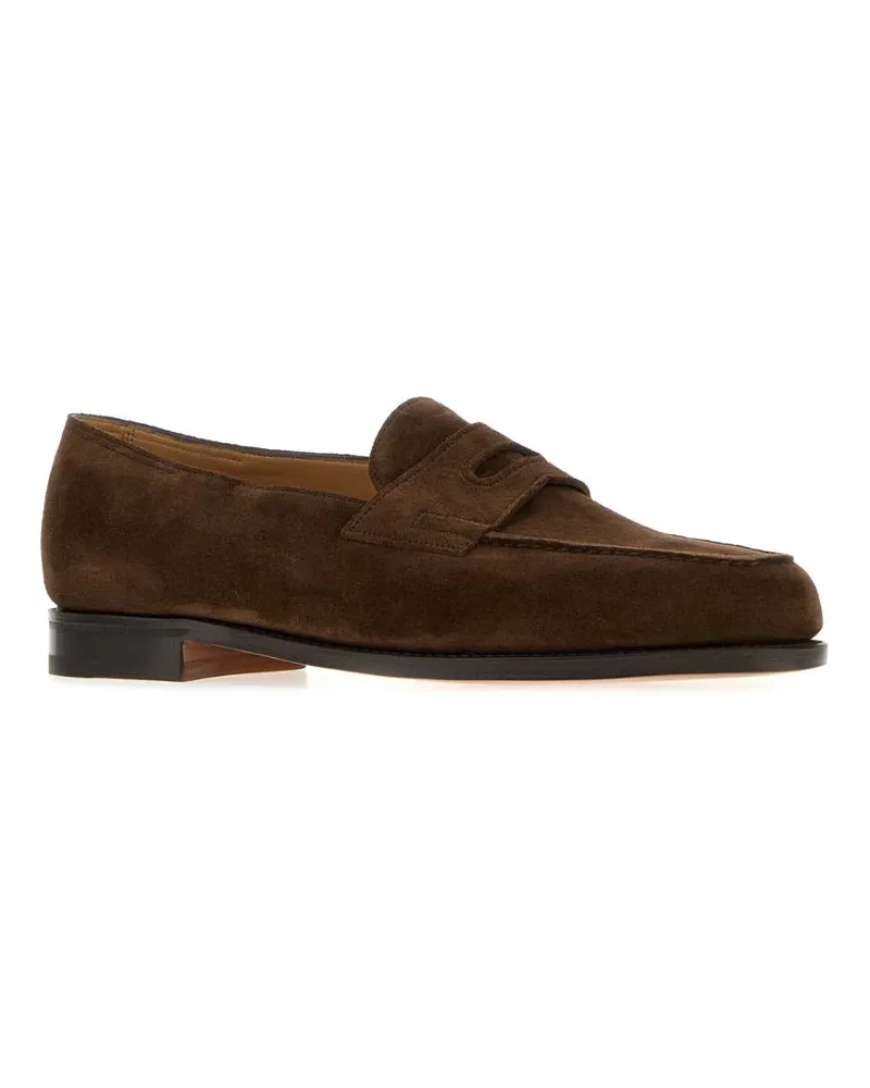 John Lobb Lopez Loafer — Brown Brown