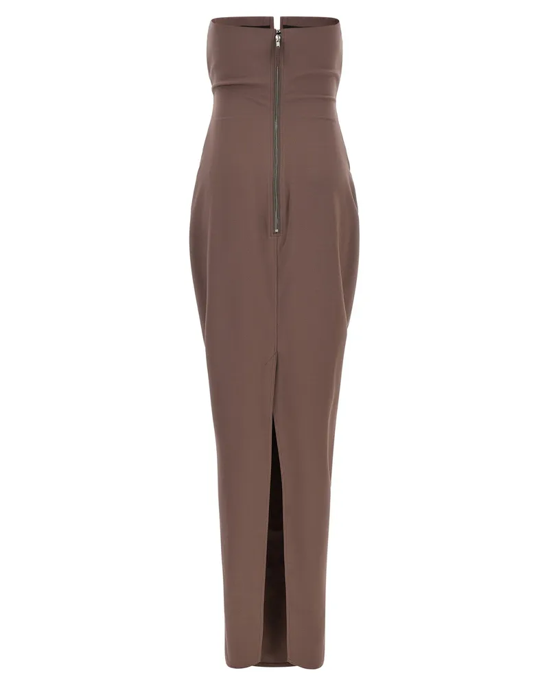 Rick Owens Dress — Taupe Taupe