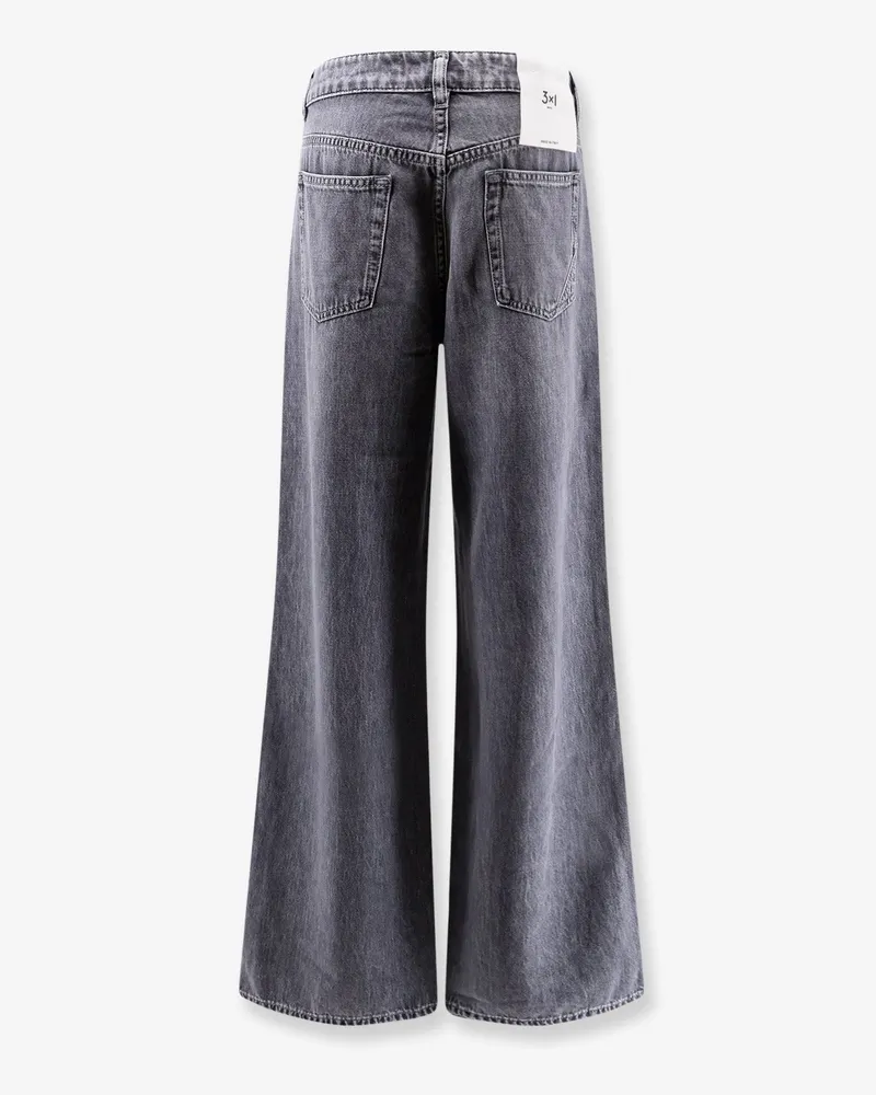 3x1 Women's Jeans Kat Cotton-Lyocell Grey Gray