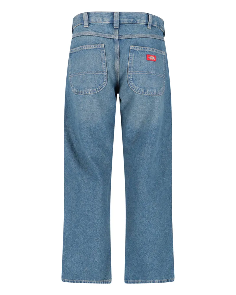 Dickies Men's Jeans Blue Cotton Blue