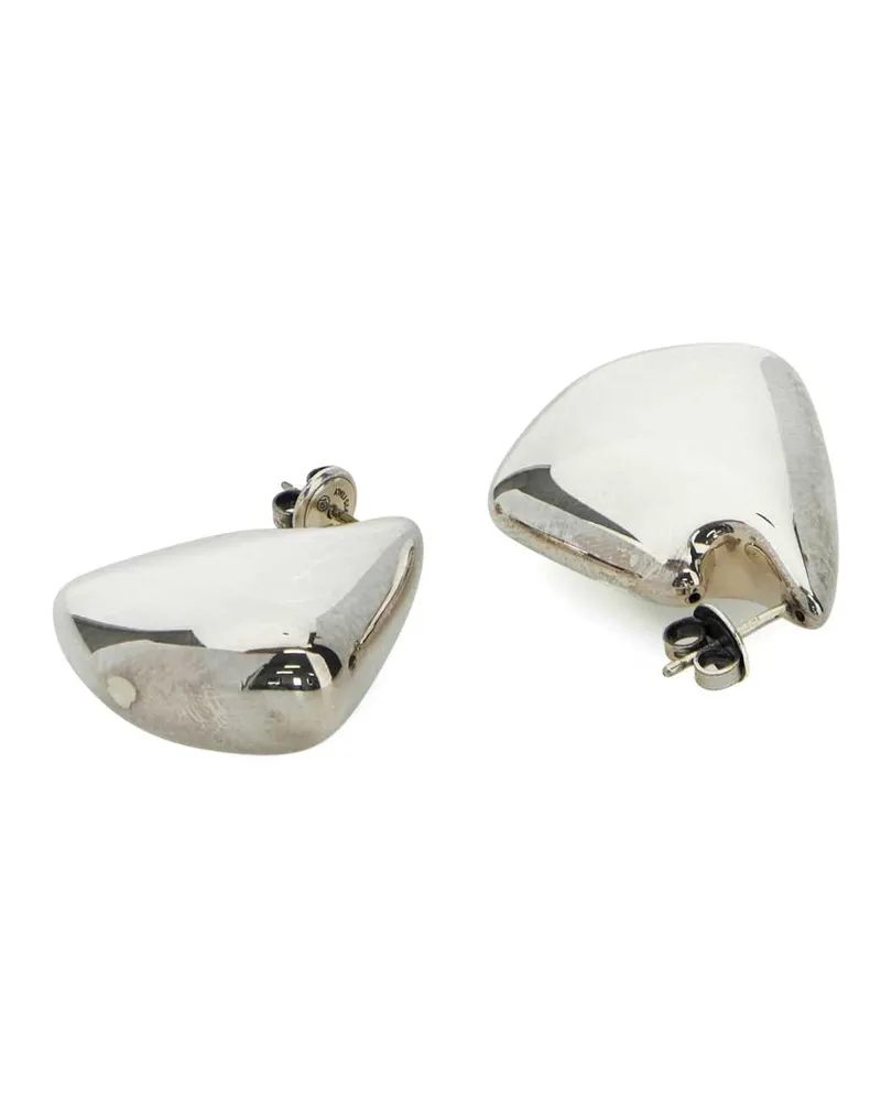 Bottega Veneta Silver Exterior: Sterling Orecchini Earrings Silver