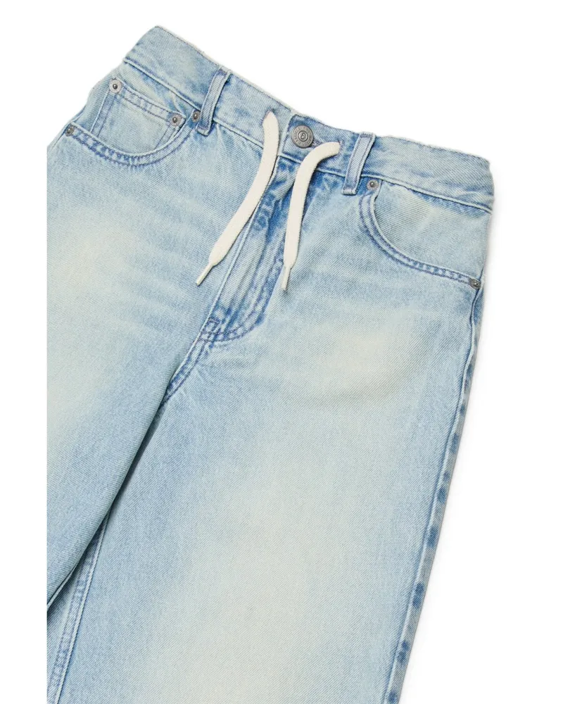 Maison Margiela Cotton Denim Trousers — Blue Blue