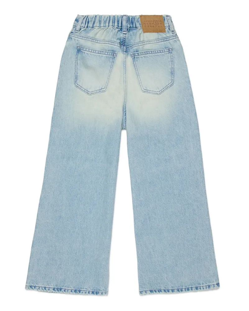 Maison Margiela Cotton Denim Trousers — Blue Blue