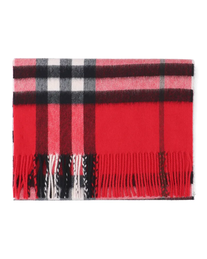 Burberry Women's Scarfs Red Cashmere Red