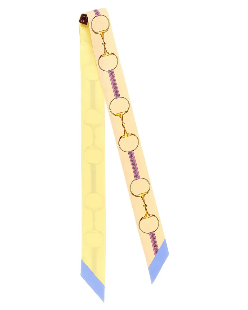 Gucci Women's Multicolor Silk Foulard Accessory Multicolor