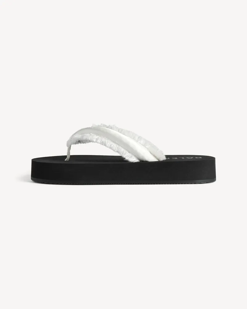 Balenciaga Bal E26 Sandal — White White