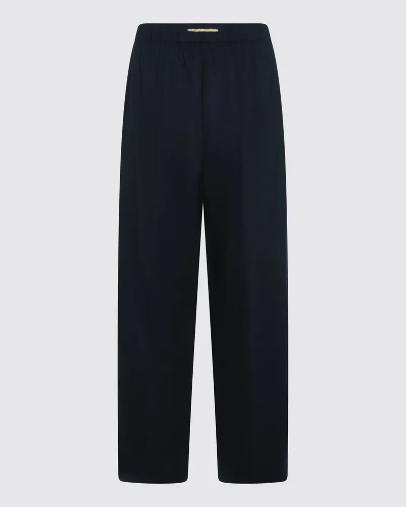 Herno Women's Trousers Navy Vi Li Navy