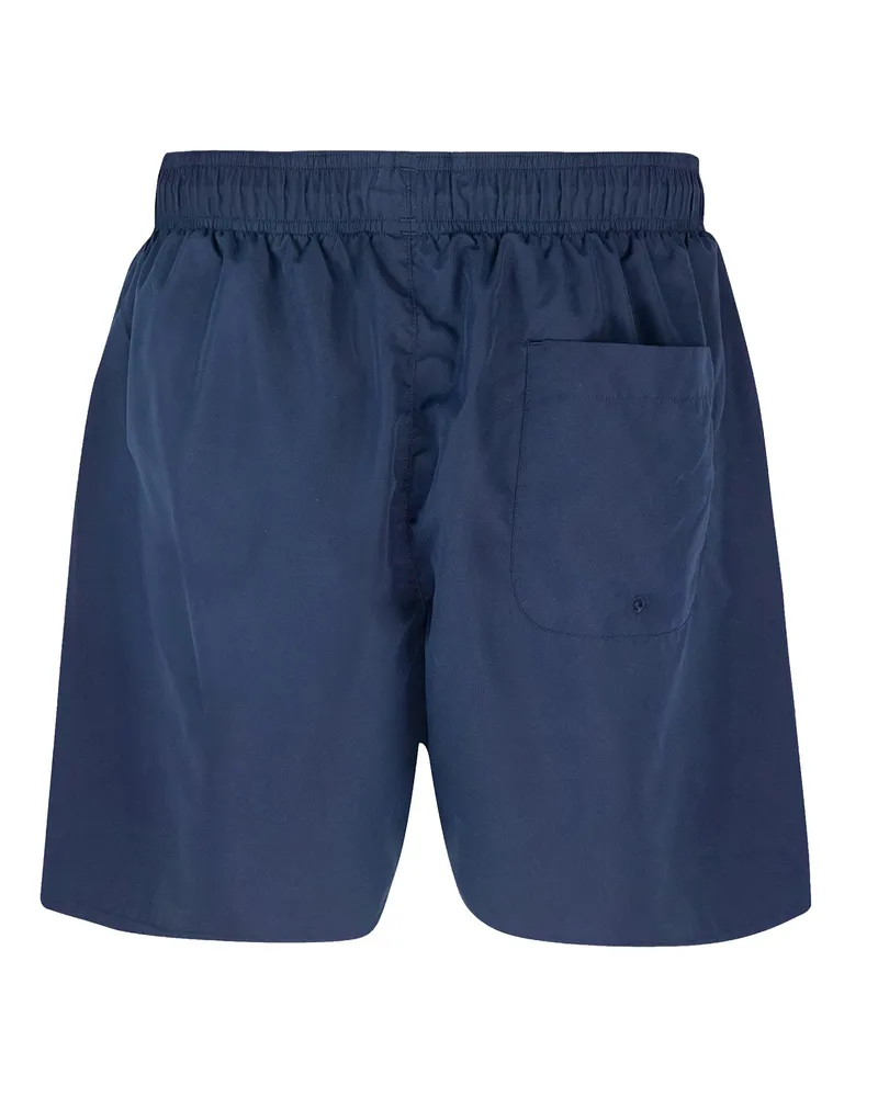 Lacoste Men's Mid-Length Swim Shorts Blue Polyester Blue