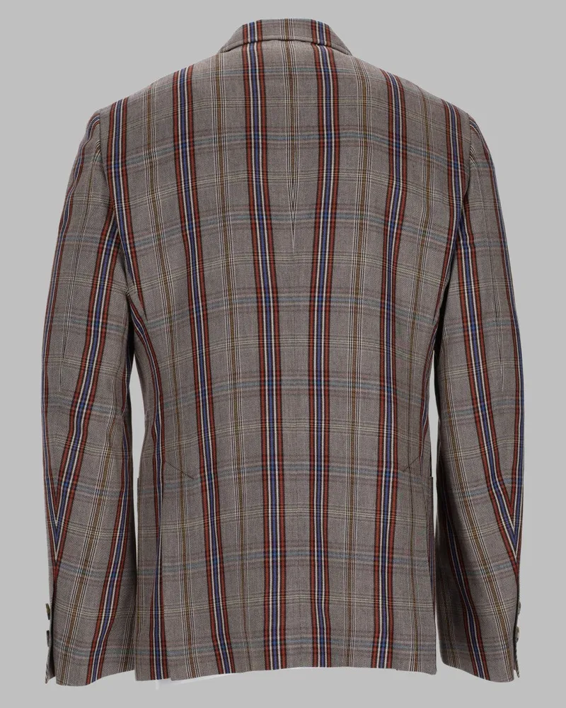 Vivienne Westwood Plaid Wool-Viscose Blazer Multicolour