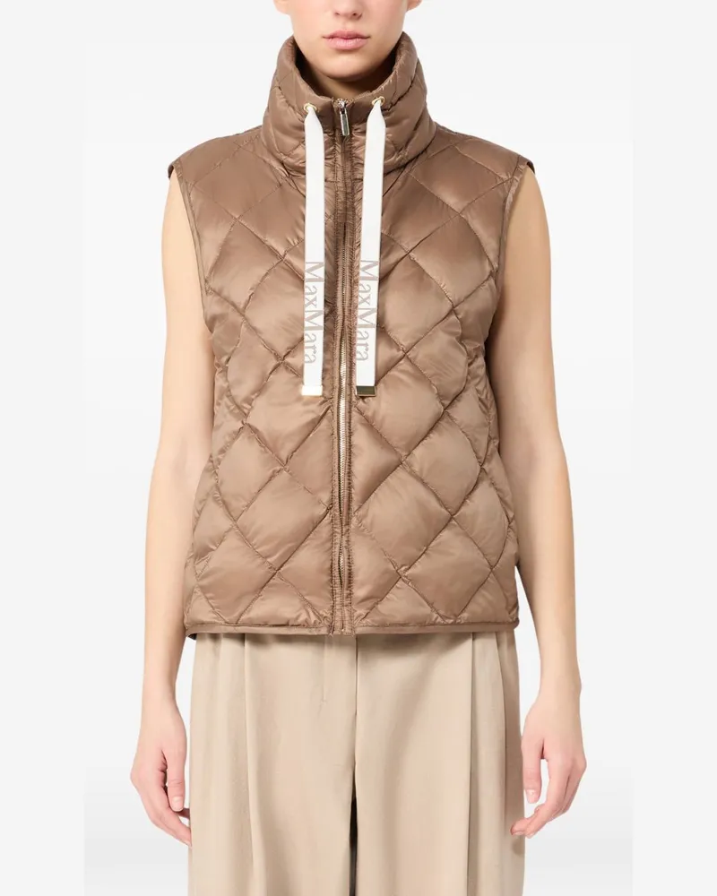 Max Mara The Cube Gilet — Beige Beige