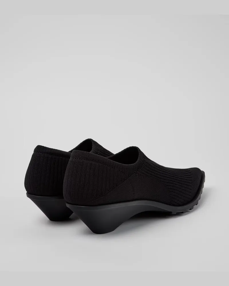 Camper Women's Anita Ry Low Black Sneaker Black