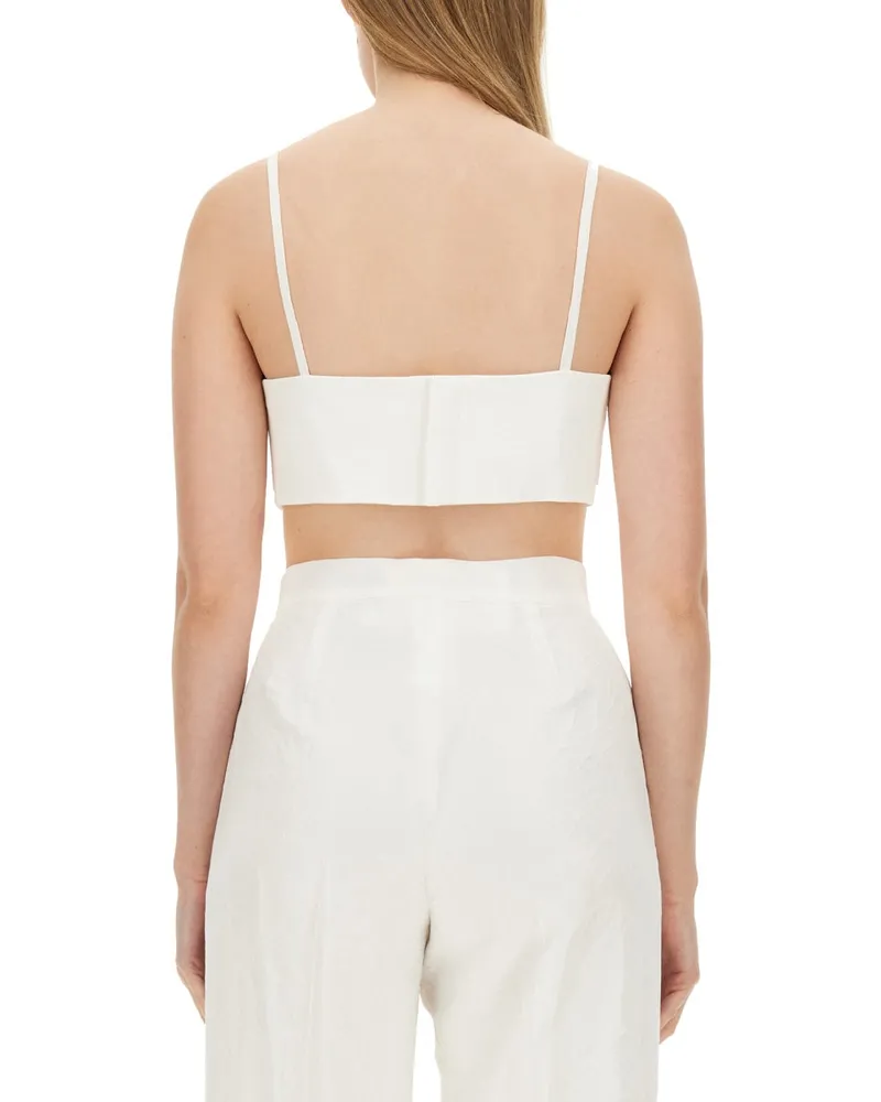 Max Mara Acetate Blouse — White White