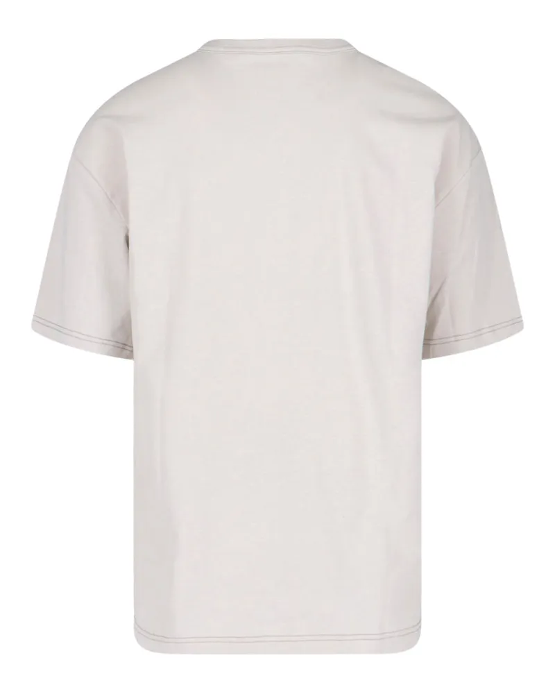 Christophe Lemaire Men's T-Shirts And Polos Cream Cotton Cream