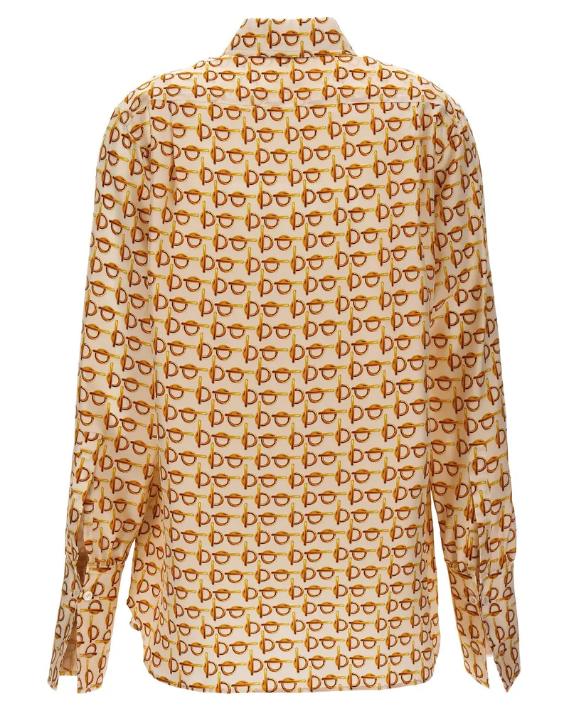 Burberry Blouse — Tan Tan