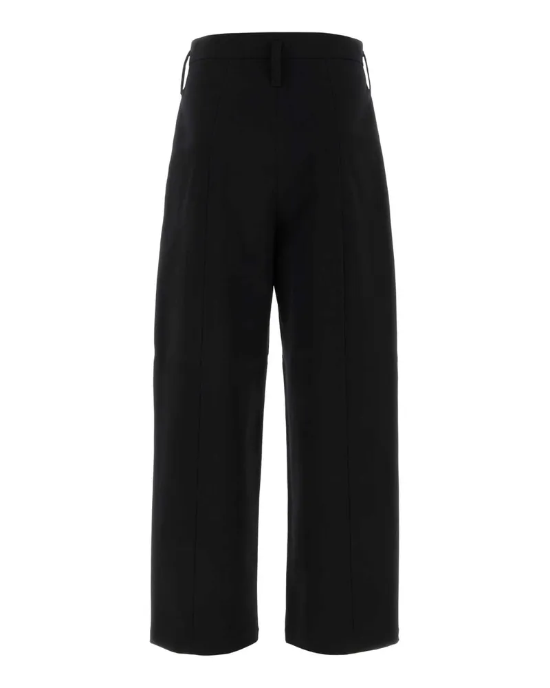 Philosophy Di Lorenzo Serafini A03242126 0555 Nero Exterior: Cotton Elastane Pantaloni Trousers Black