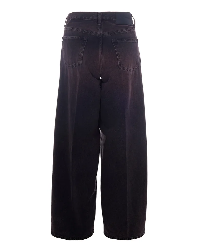 Haikure Women's Jeans Bethany Pink-Black Cotton Pink/black Black
