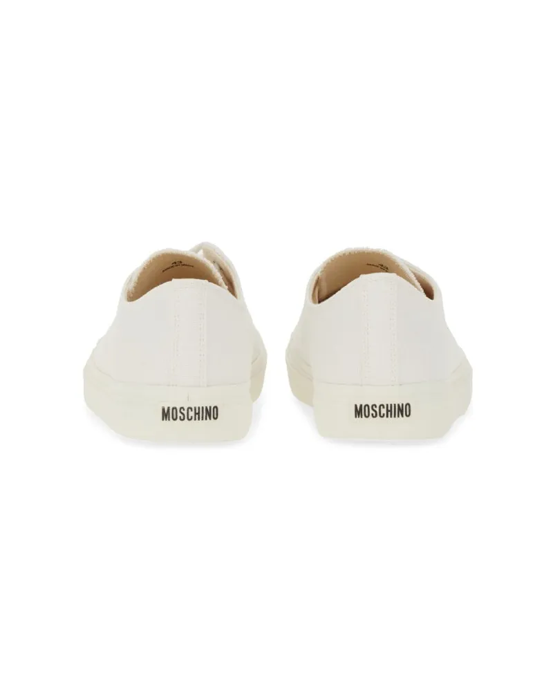 Moschino Edge Sneakers — White White