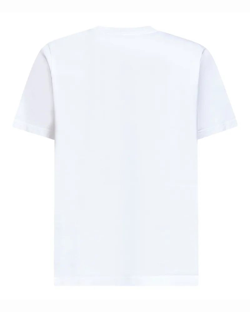Casablanca Paris Men White Dance Joy T-Shirt Cotton T-Shirts And Polos White