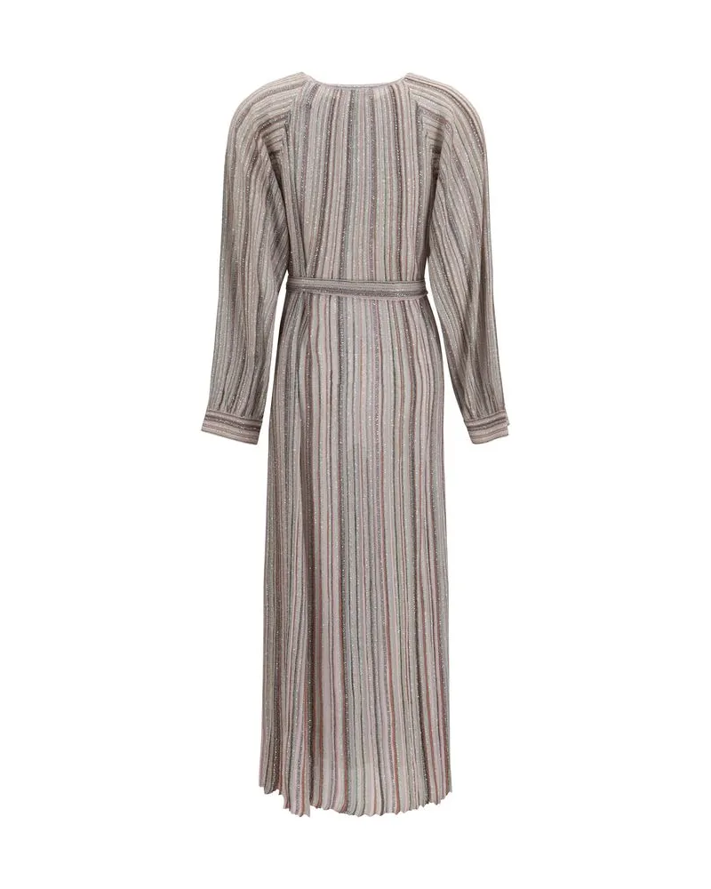 Missoni Women's Multicolor Viscose Long Dress Multicolor