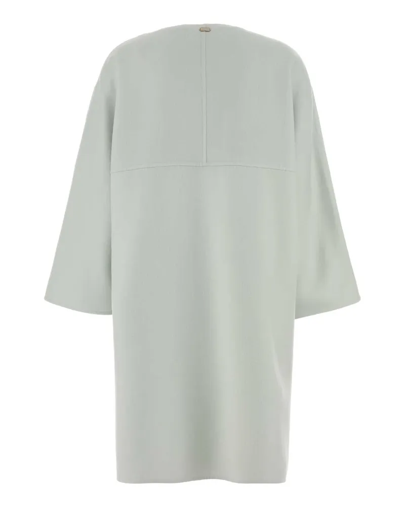 AGNONA Women's Ice Wool Blend Coat Lightgreen Exterior: Cashmere Cappotti Green