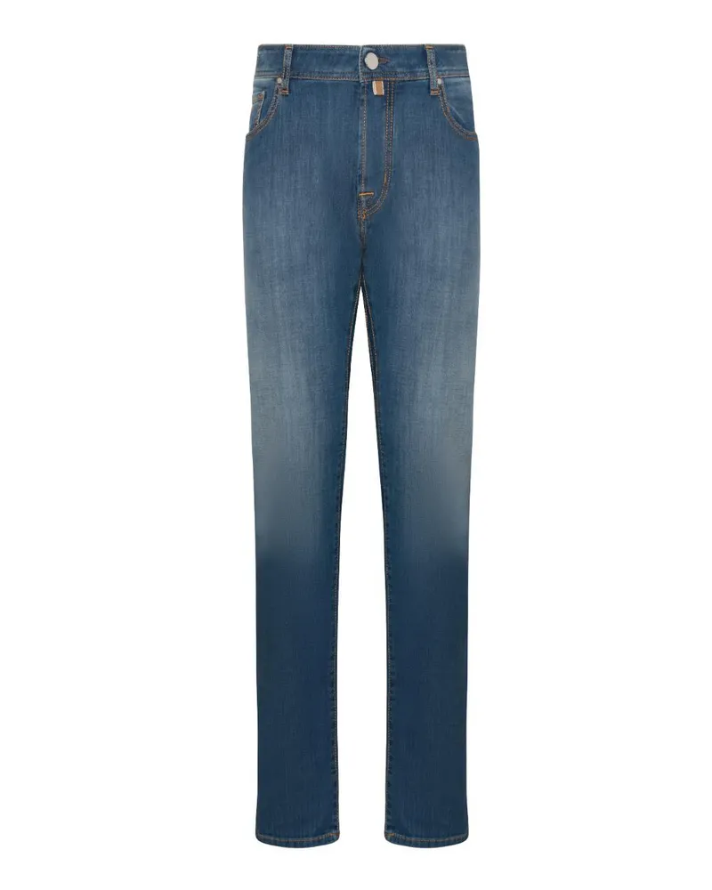 Jacob Cohën Men's Jeans Blue Cotton Blue