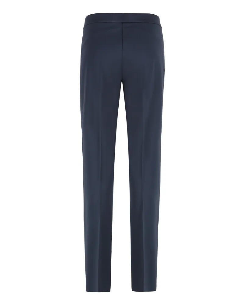 Pinko Women's Trousers Viscose Blend Blue Tenebra Trouser Suits Navy