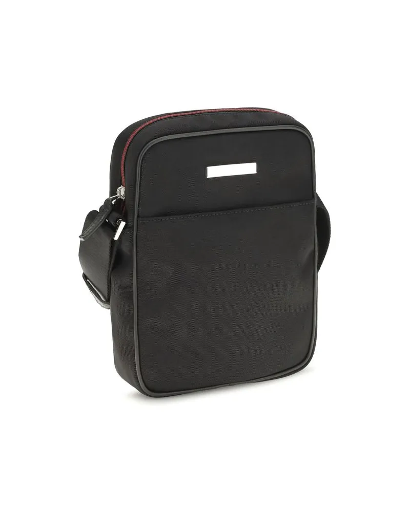 Gucci Tag Shoulder Bag — Black Black