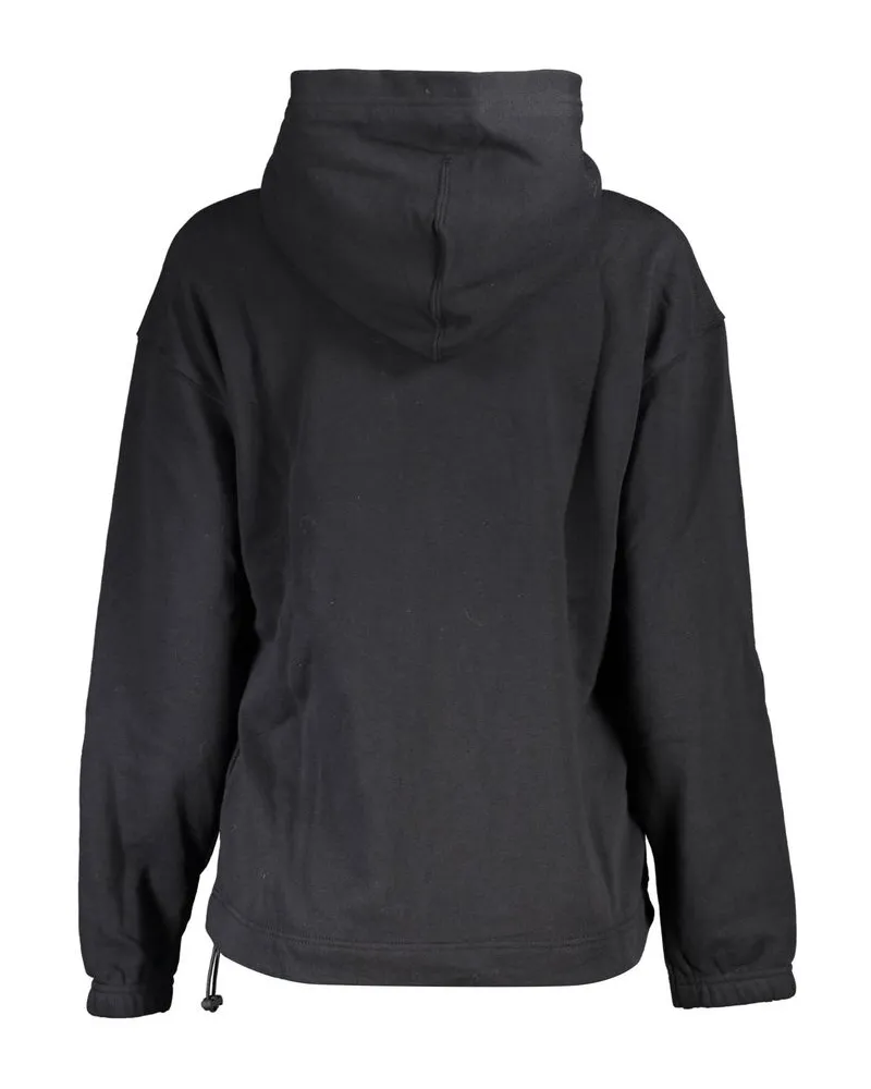 Calvin Klein Cotton-Blend Hoodie — Black Black
