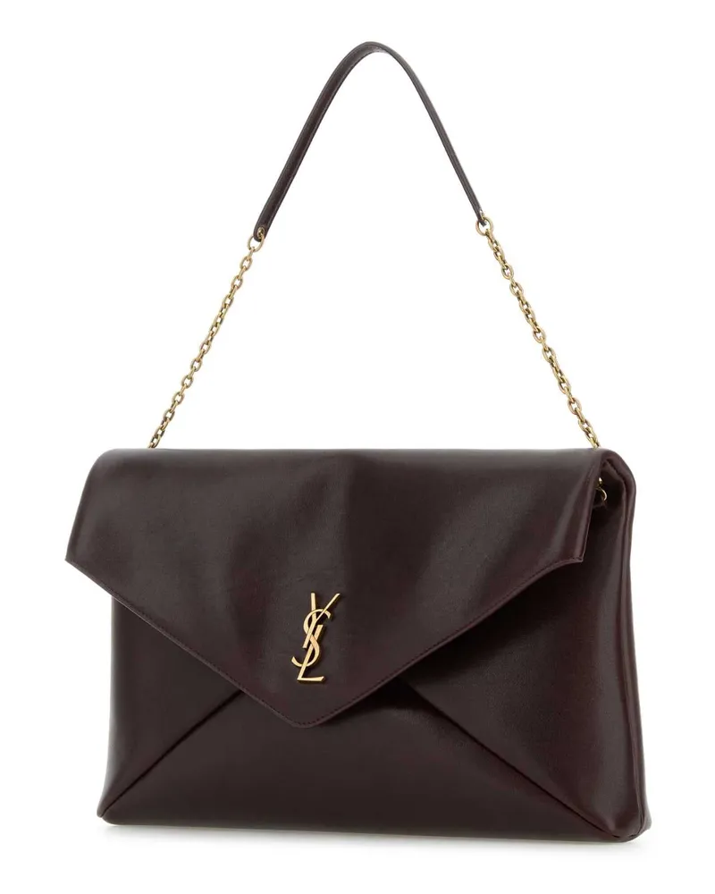 Saint Laurent Women's Cassandre Xxl Shoulder Bag Purple Calf Purple