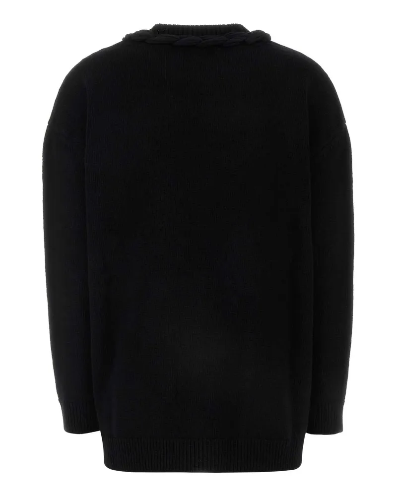 Valentino Garavani Embroideries Sweater — Black Black