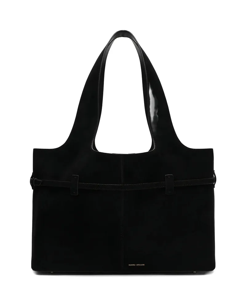Manu Atelier Cambon Caba Tote Bag — Black Black