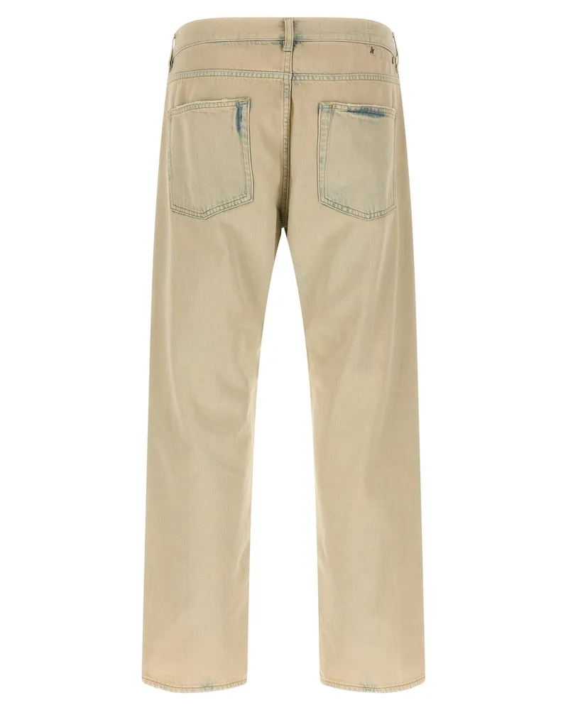 Golden Goose Men's Beige Cotton Jeans Denim Clothing Beige