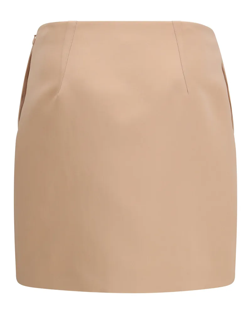 Chloé Women's Satin Skirt Rose Dust Pink