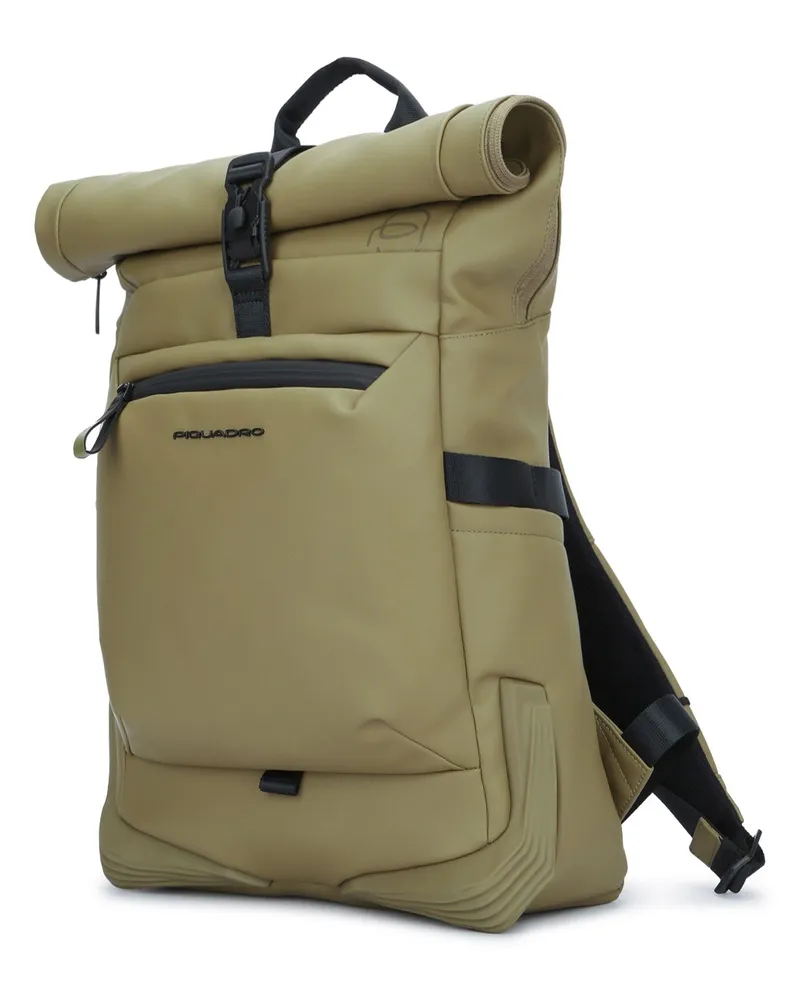 Piquadro Unisex Zaino Roll-Top Tessuto Ve3 Zaini Bag Beige
