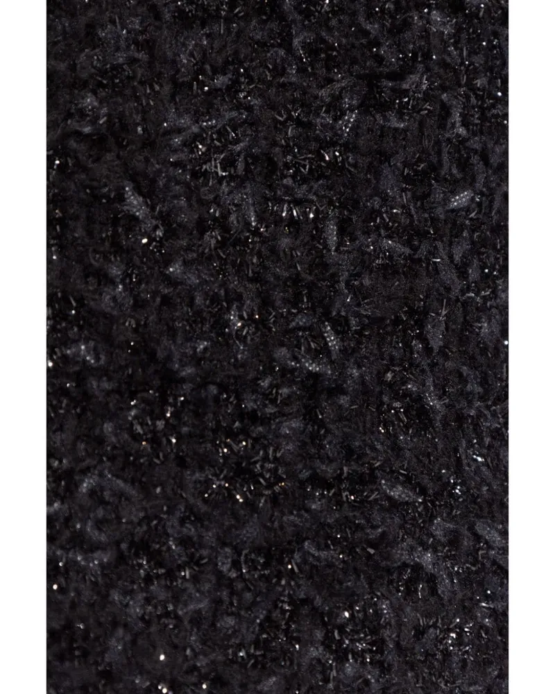 Balenciaga Tweed Skirt — Black Black