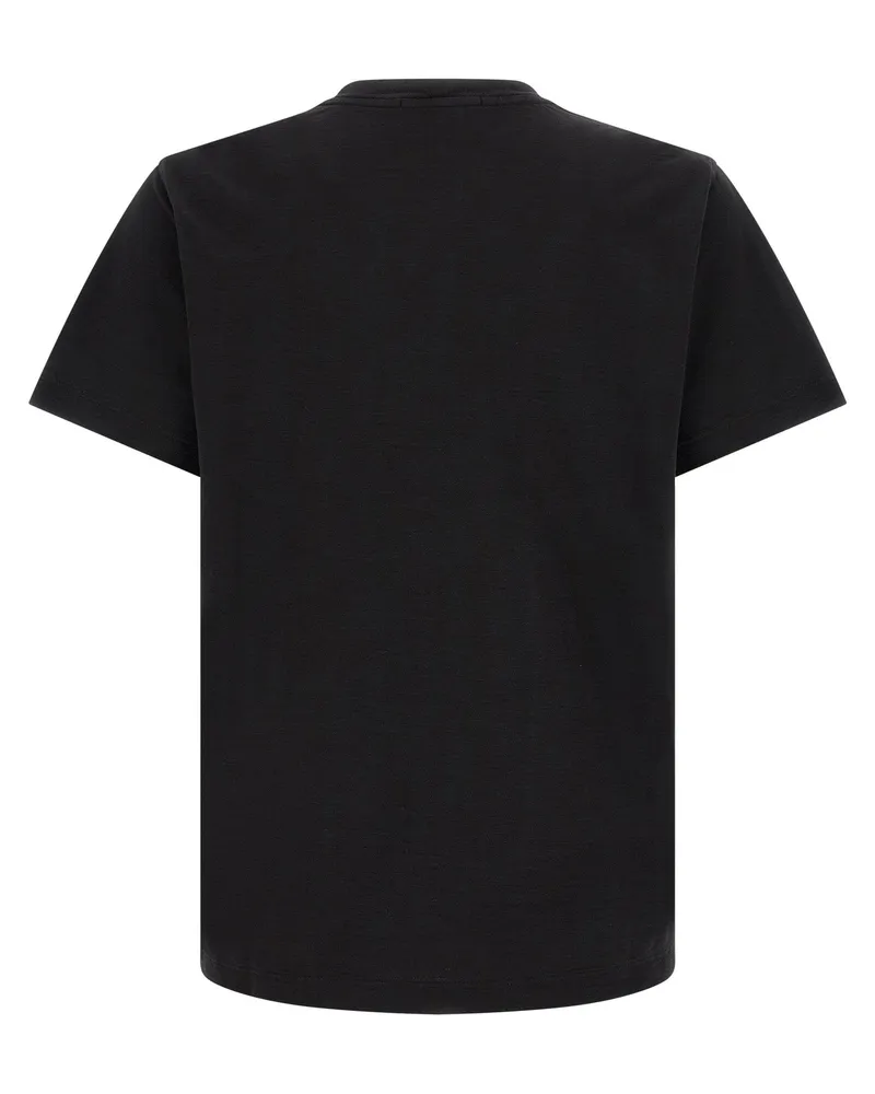 Stone Island Ghost Badge Logo T-shirt — Black Black