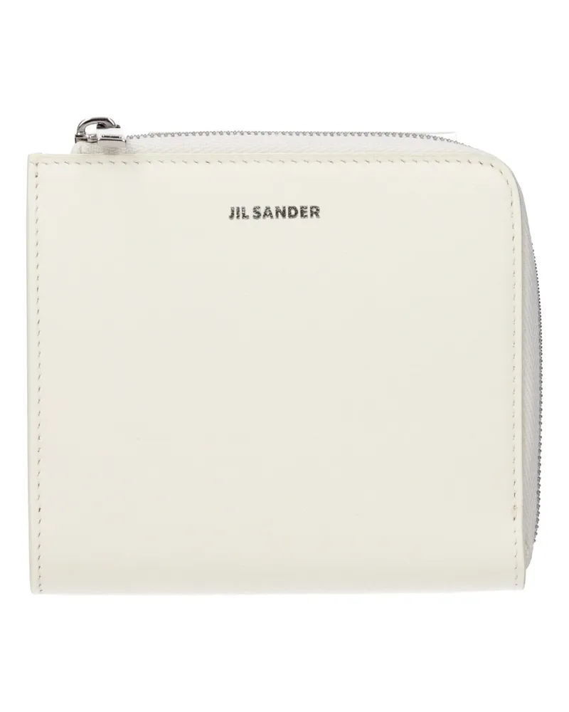Jil Sander Women's White Leather Wallet White