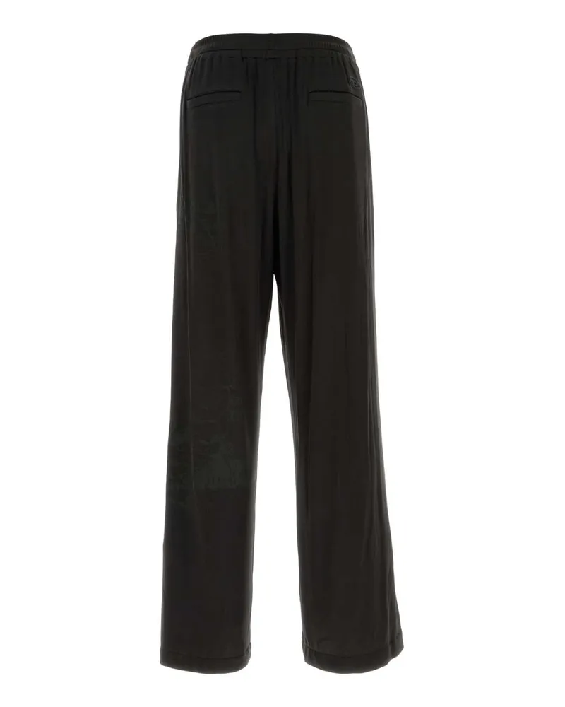 Diesel Men's Black Stretch Acetate P-Jester Pant 9xx Exterior: Elastane Pantaloni Black