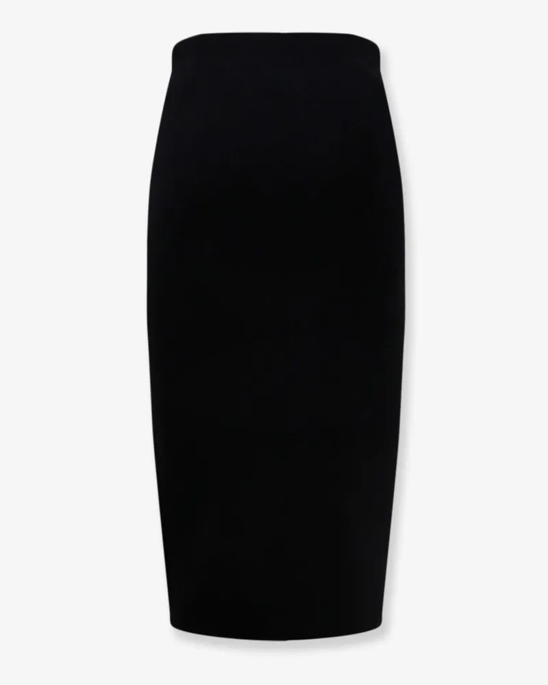 Elisabetta Franchi Women's Skirt Viscose And Nylon Black Black