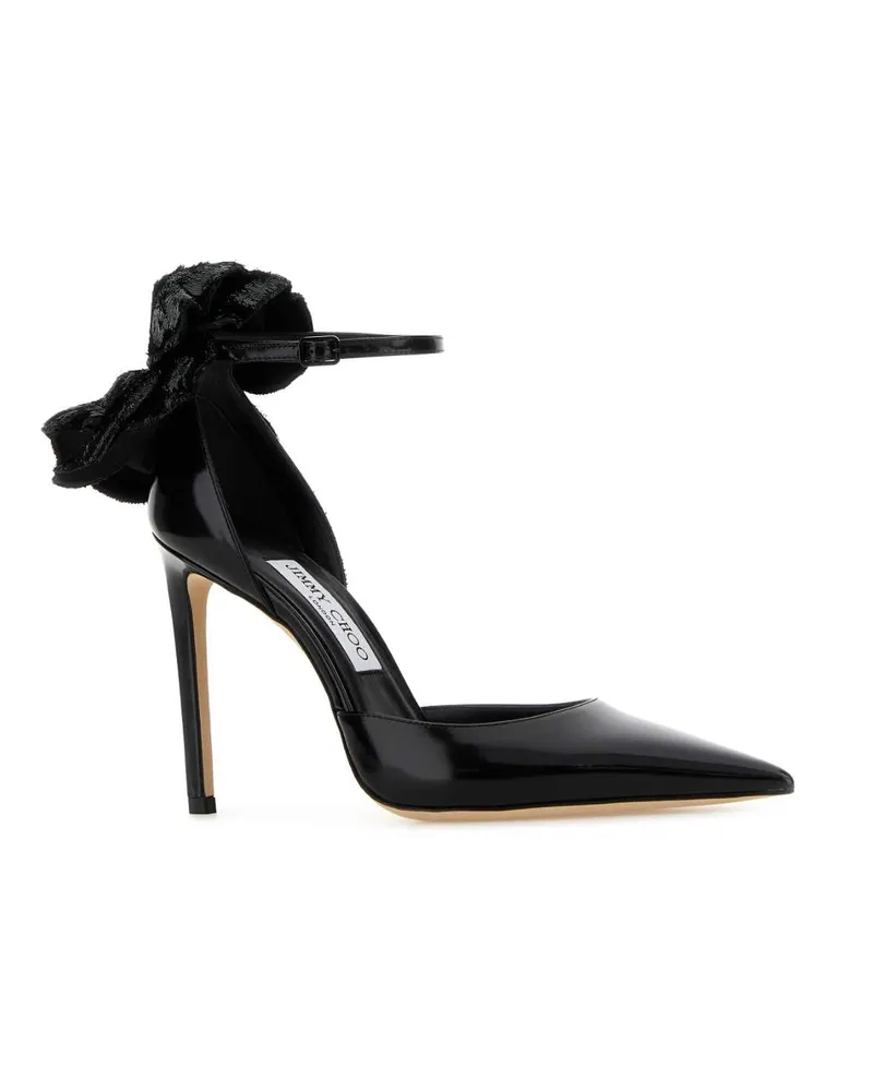 Jimmy Choo Women's Marja 100 Blackblack Scarpe Con Tacco Black