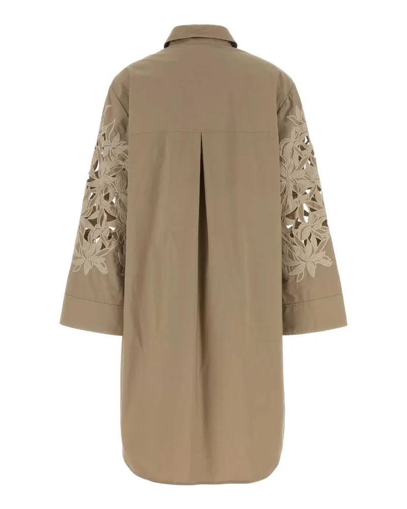 AGNONA Women's Dress Shirt Beige Beige