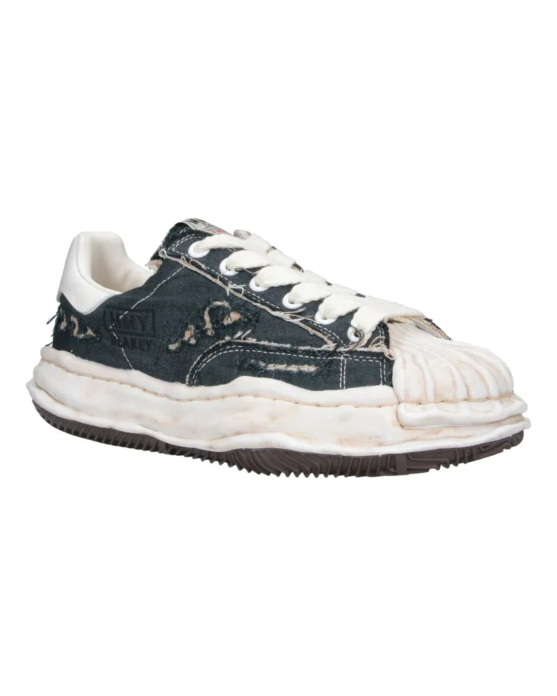 MIHARAYASUHIRO Unisex Sneakers Black Upper: Cotton Black