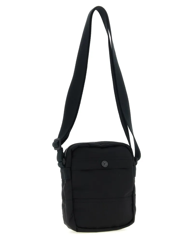 Stone Island Men's Black Polyamide Crossbody Bag Black