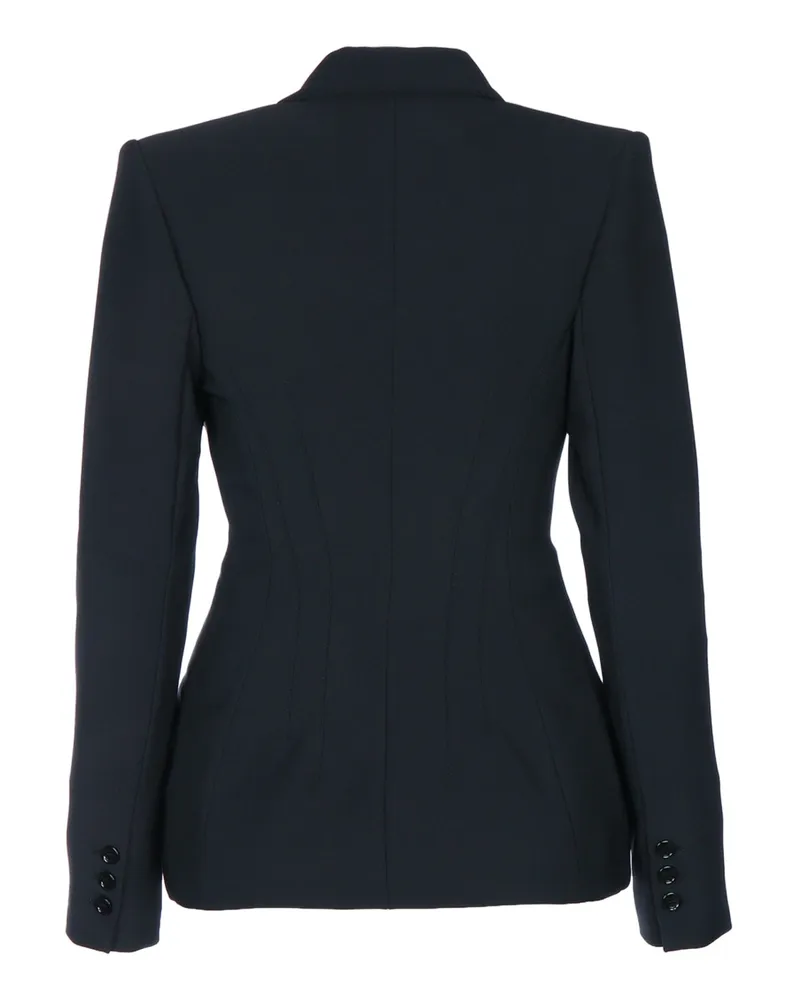 Elisabetta Franchi Monopetto Blazer — Black Black