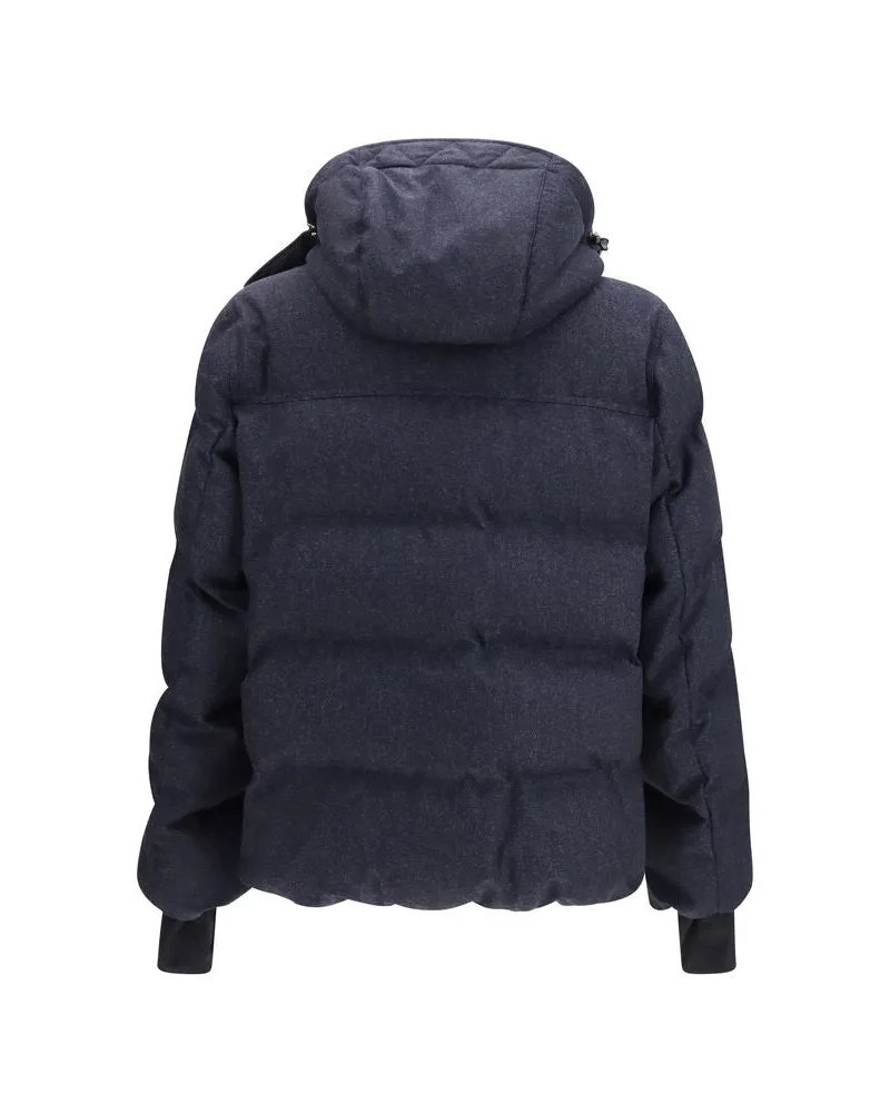 Moncler Down Jacket — Blue Blue