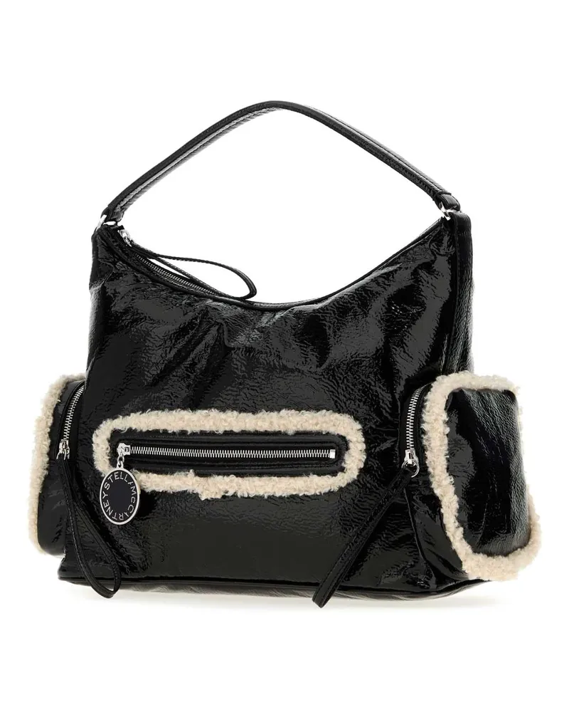 Stella McCartney Nylon Shoulder Bag — Black Black