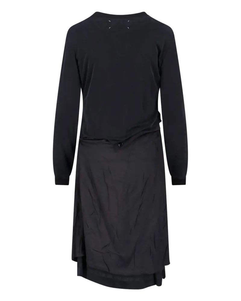 Maison Margiela Women's Dresses Black Cupro Black
