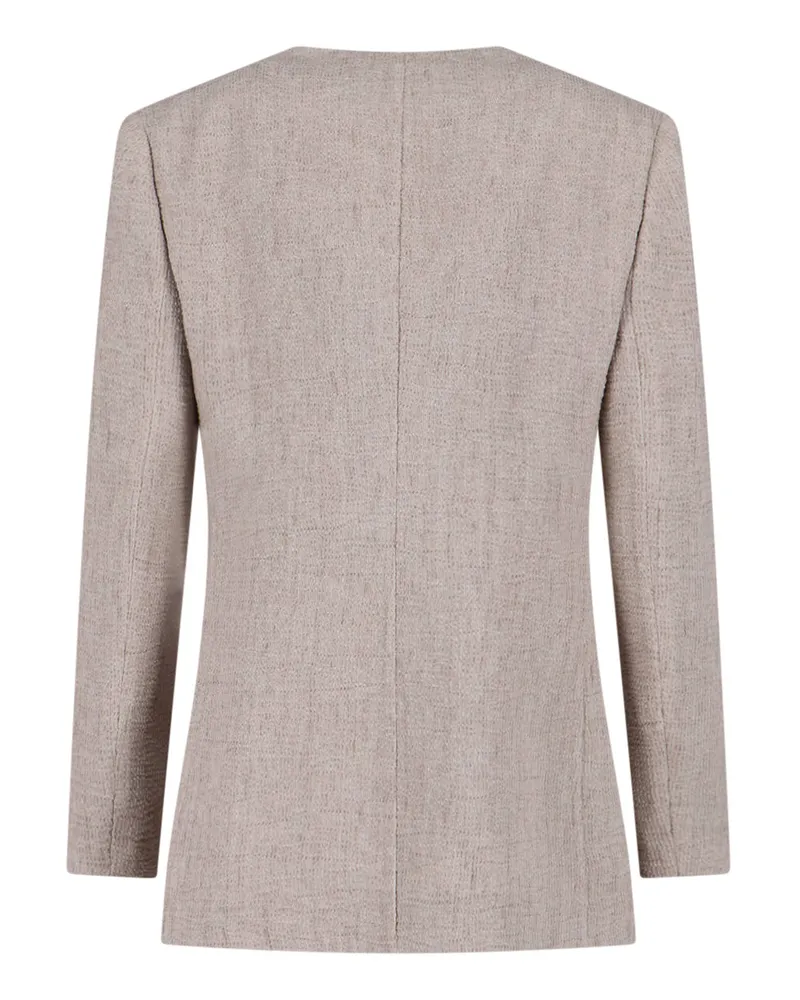 Giorgio Armani Women's Jackets Beige Linen Beige