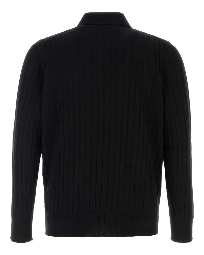 Amiri Soft Polo — Black Black