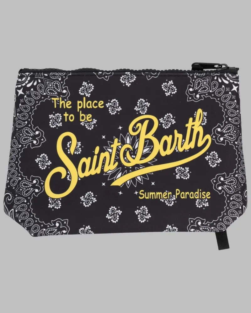 MC2 Saint Barth Aline Clutch — Black Black